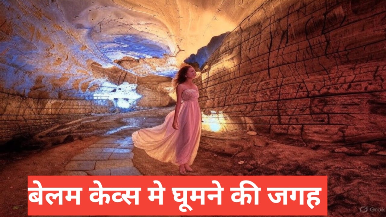 Belum Caves Area me Ghumne ki Jagah
